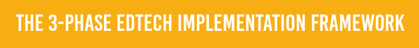 The 3-Phase EdTech Implementation Framework (Aligned to the School Year)
