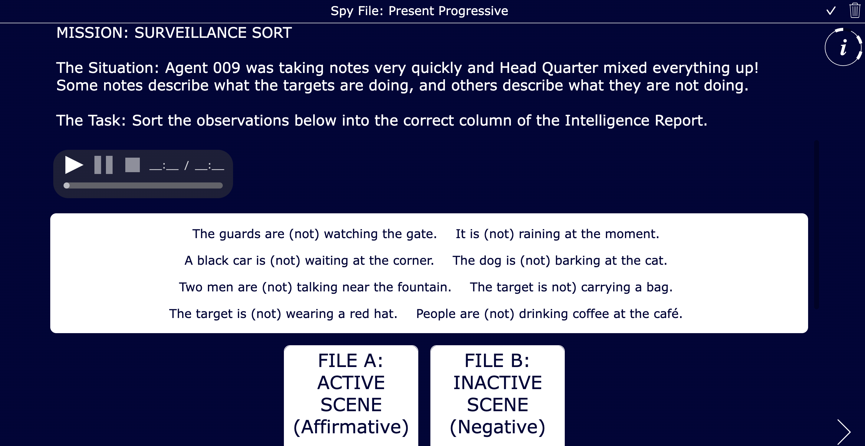 Worksheet Widget Activity for English Grammar Practice