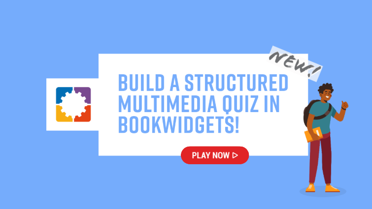 Video tutorial how to create structured multimedia quizzes